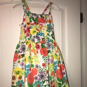 Girls floral dress